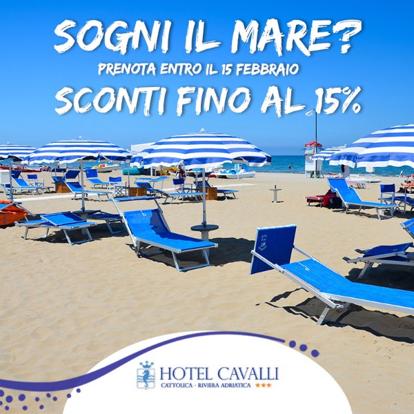 Prenota prima con gli imperdibili sconti fino al 15% 